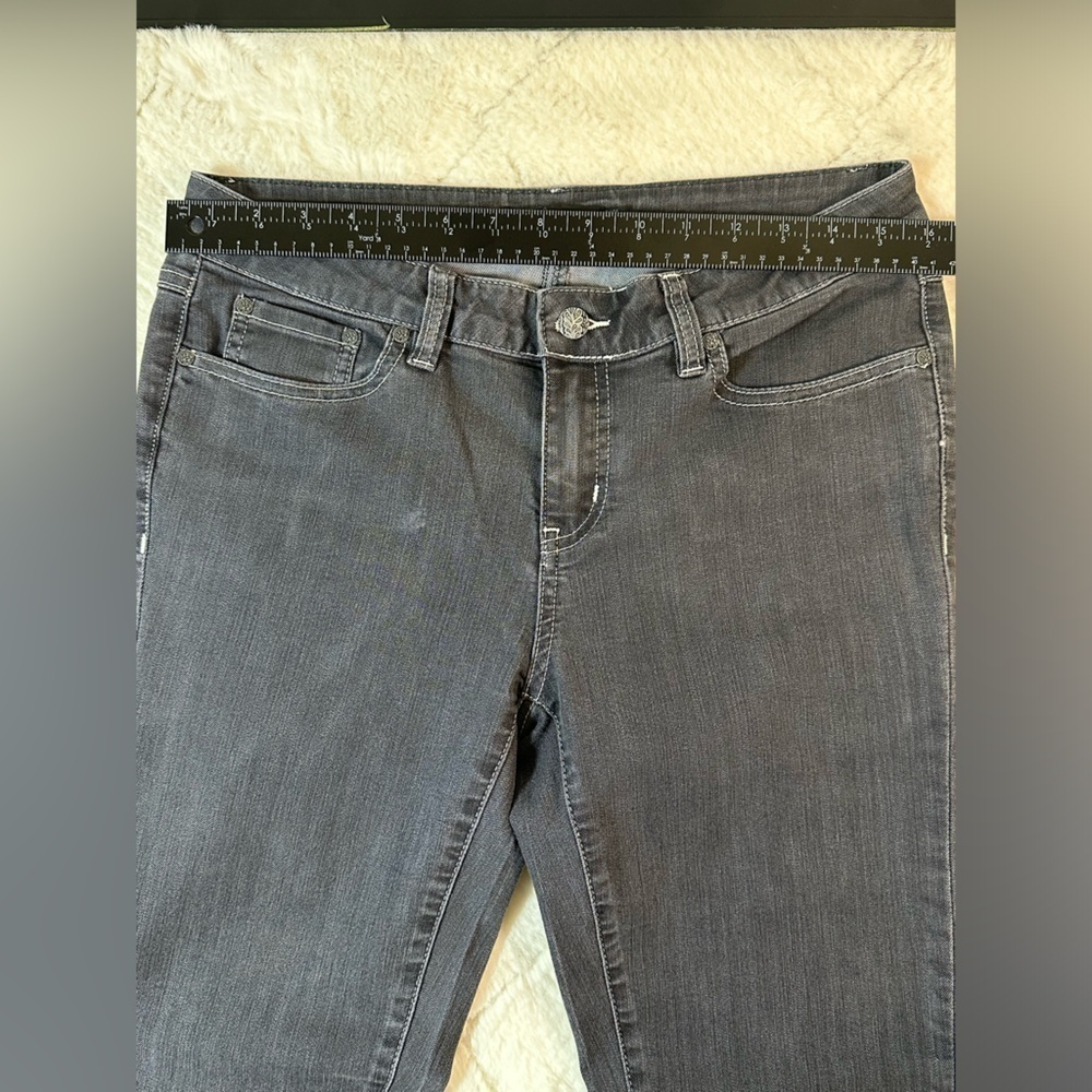 Prana Women’s 6 / 28 gray black jeans Style W4117RG02 - Picture 3 of 5